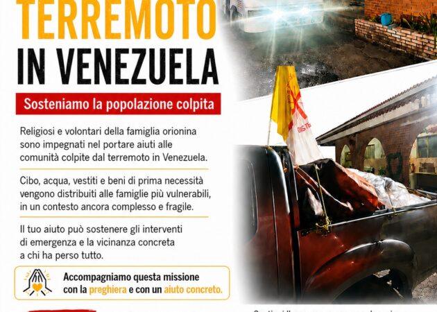Emergenza terremoto in Venezuela